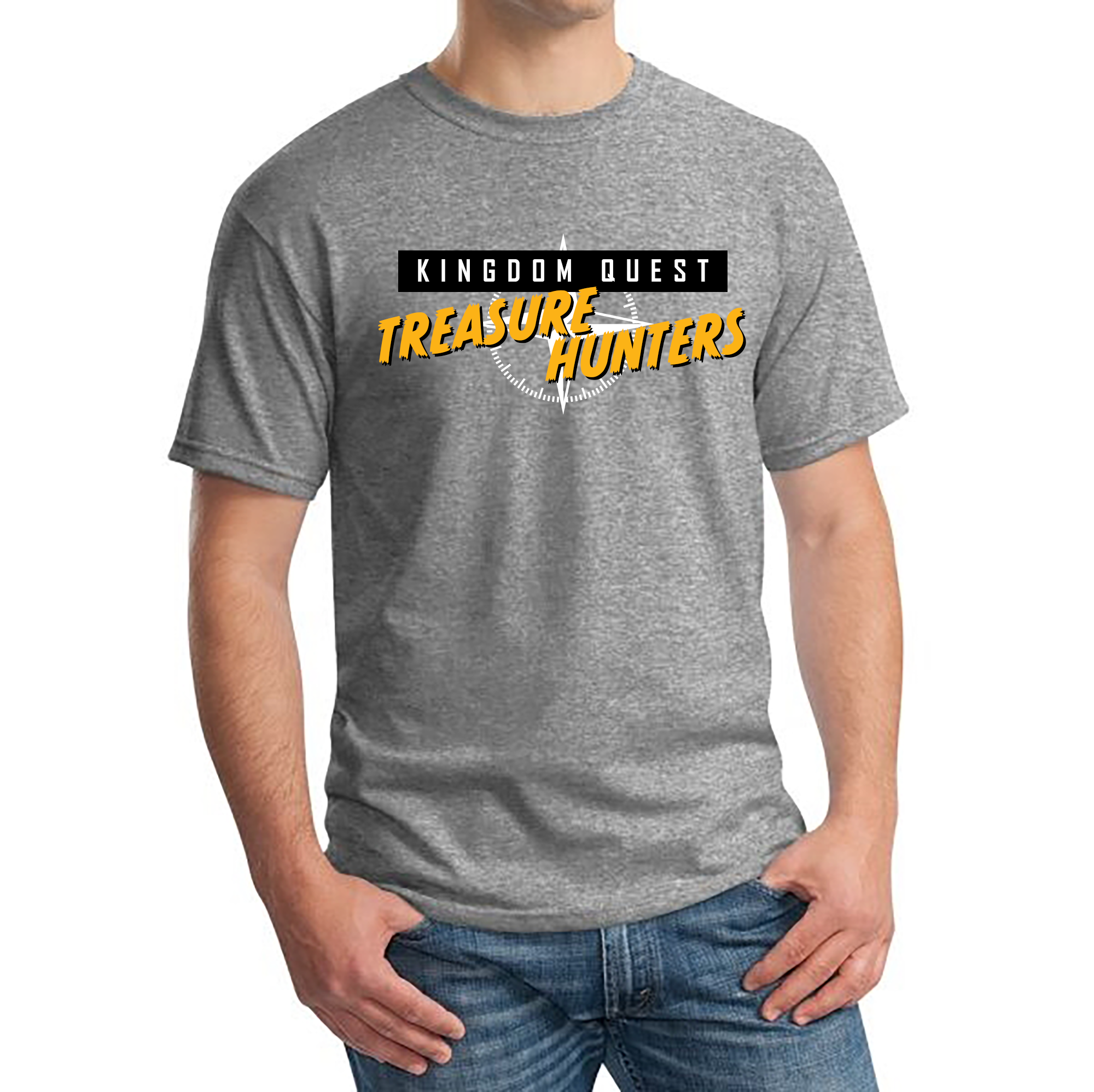 KQTH T-Shirt: Heather Grey
